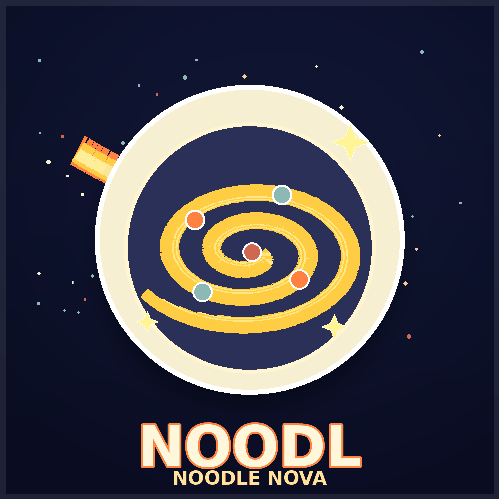 NOODL, a bowl of noodle galaxy